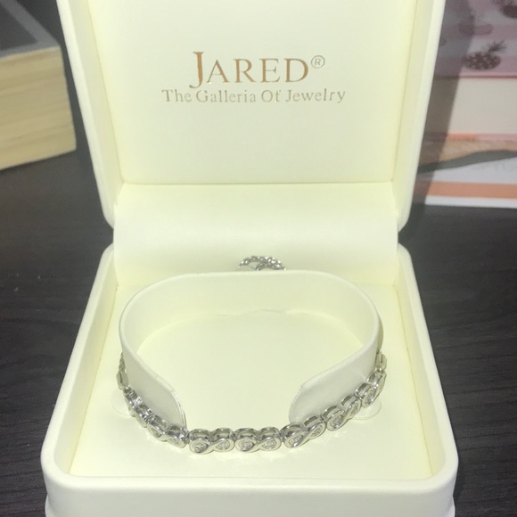 Diamond Bolo Infinity Bracelet Sterling Silver - Picture 4 of 7